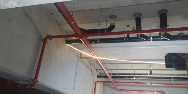 Fire system installation - Industrycore. 
